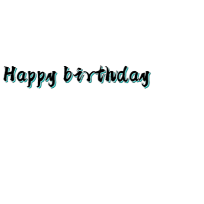 Birthday艺术字体在线转换 艺术字下载 Birthday艺术字设计图片大全 字笑